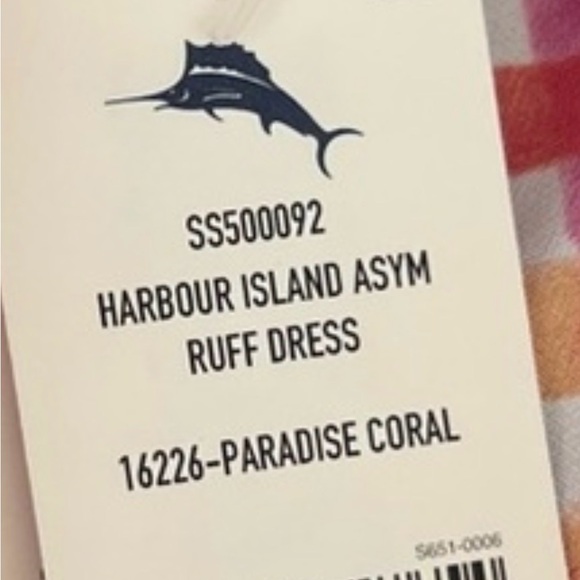 Tommy Bahama Strappy A-symmetrical Maxi Dress Perfect for Warmer Weather Small - Picture 13 of 13